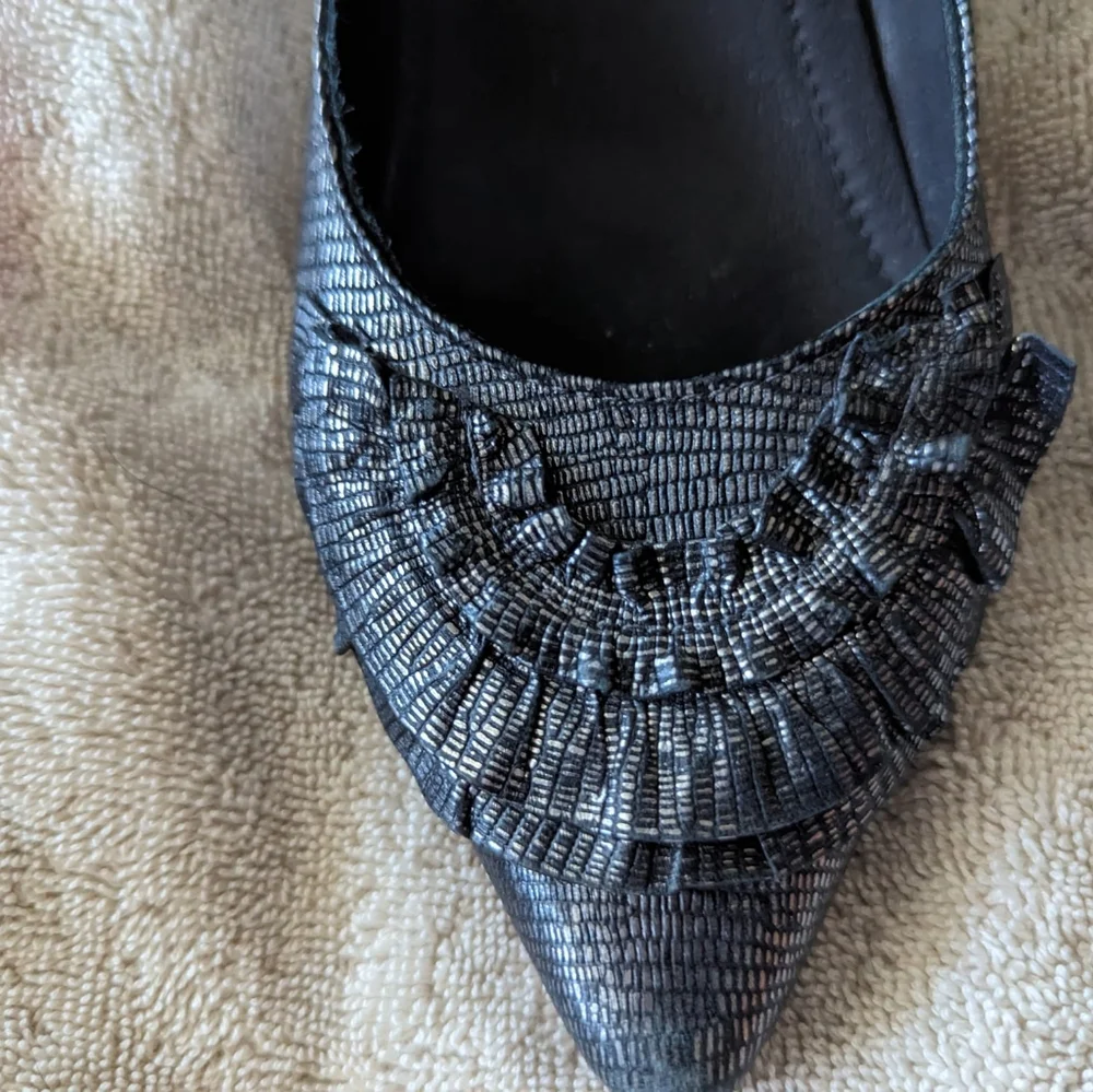 Margiela Tabis Diego di Lucca Heels size 8.5M Pointed Toe, Kitten Heels - Picture 4 of 5